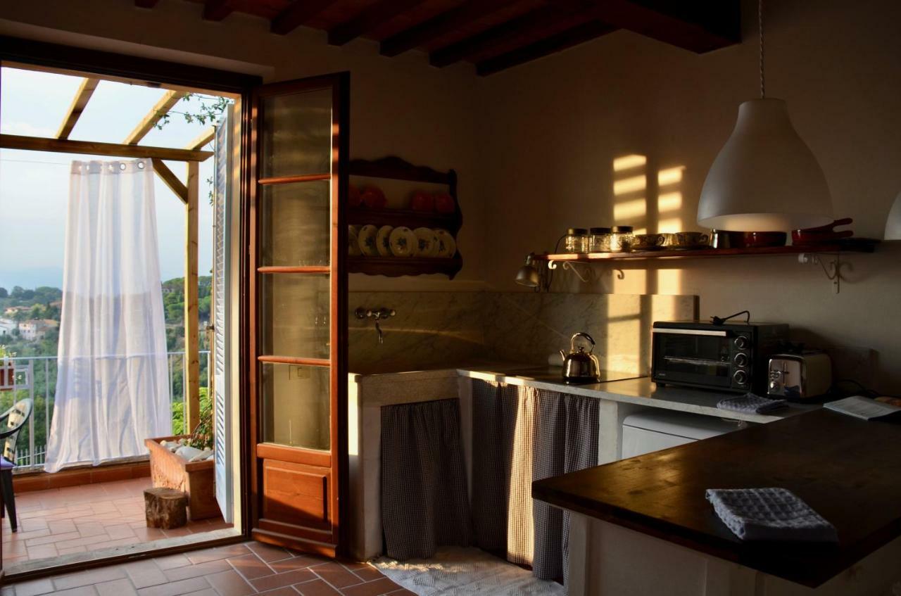 Casa Magnolia Lägenhet Terricciola Exteriör bild
